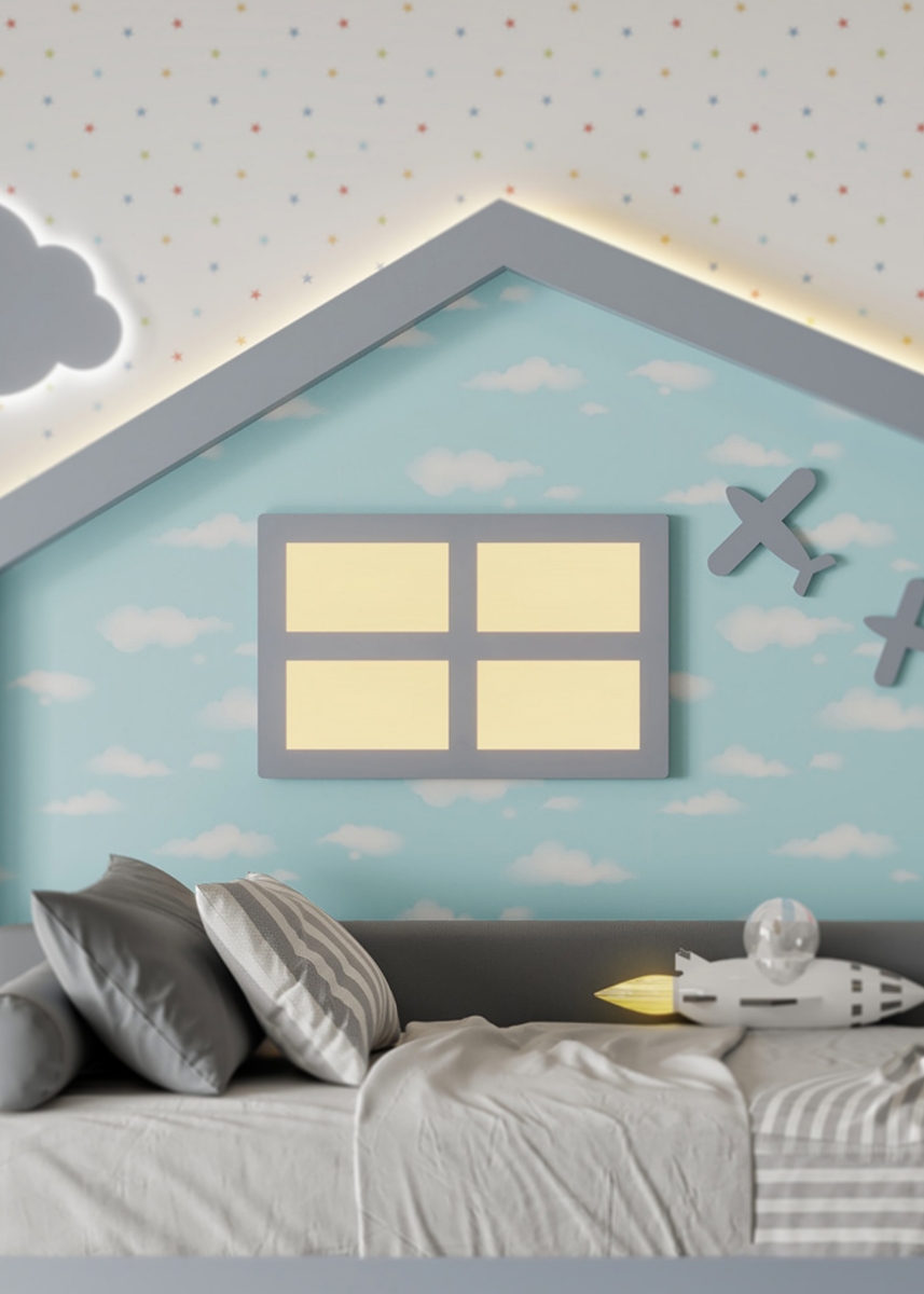 Kids Room Window LED Light