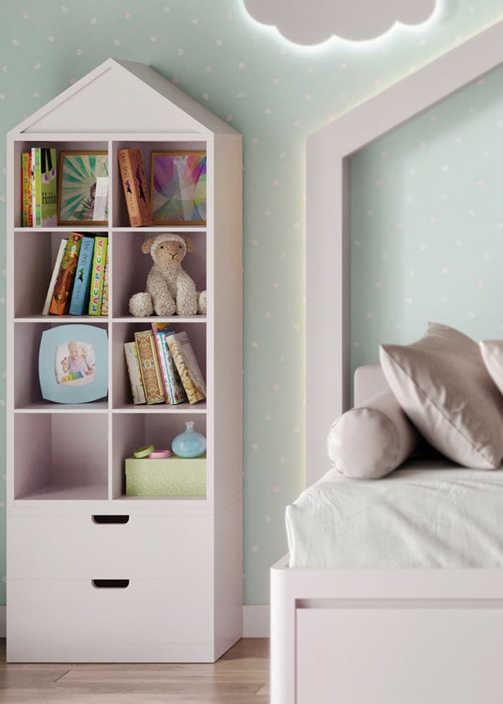 Kids Room Drawer – Soft Pink