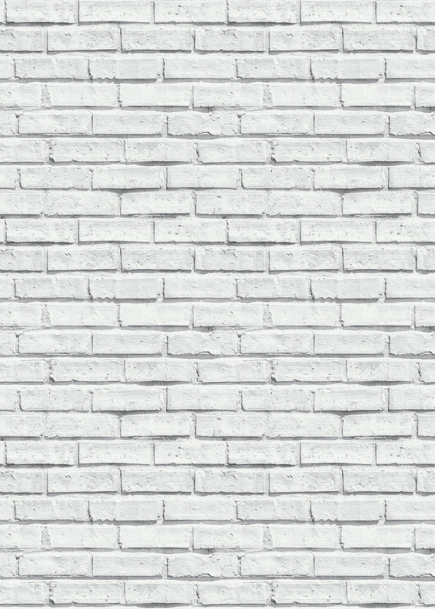 Grey Fire Brick Wall Paper 