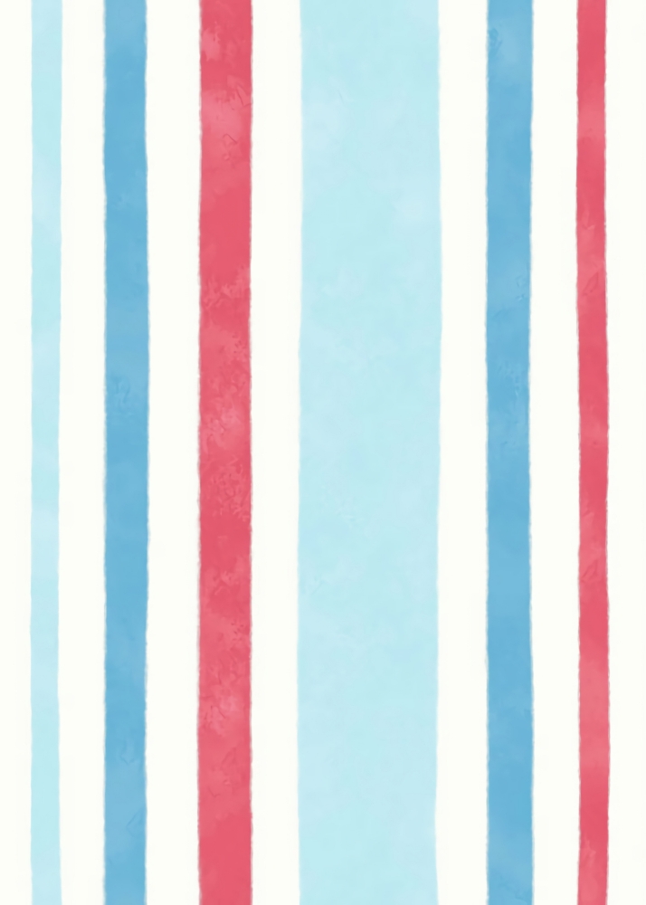 Blue Red Vertical Line Wall Paper 
