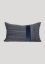 Patterned Rectangle Blue Cushion