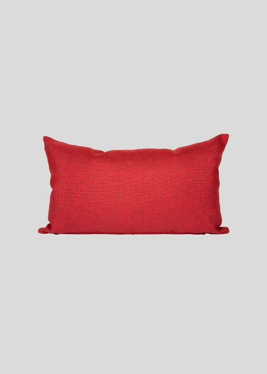 Patterned Decorative Blue Red Cushion
