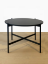 Smart Chic Coffe Table Big Base Black Lacquer Top