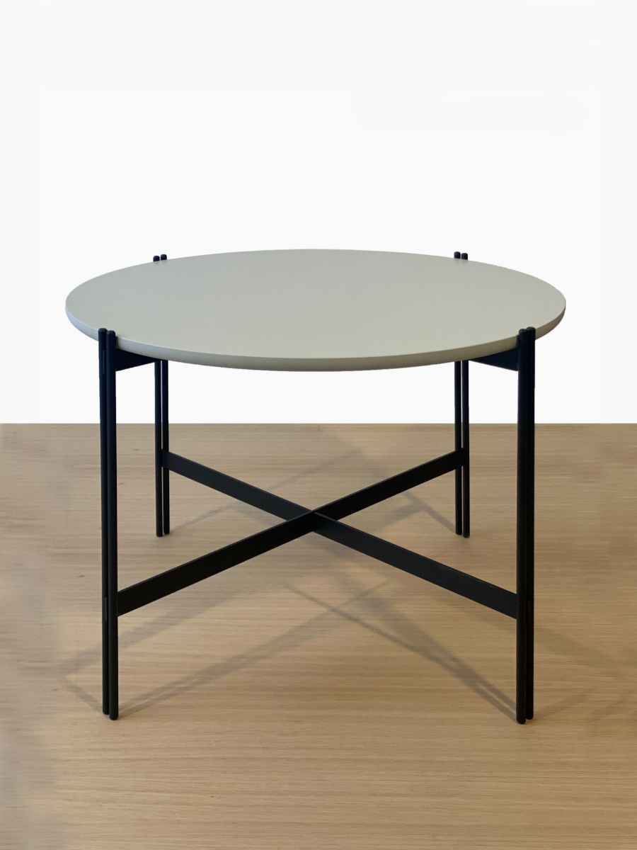 Smart Chic Coffe Table Big Base Mink Lacquer Top